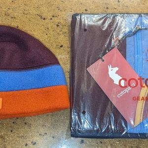 Cotopaxi Teca Fleece Beanie & scarf